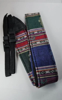 Vintage look Camera Neck Shoulder Strap Woven For Canon Nikon Sony DSLR Hippie - Image 1 of 4