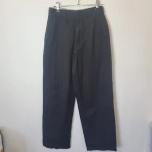 Dickies Size 18 Junior Kids Black Straight Leg Work Trousers - Picture 1 of 7
