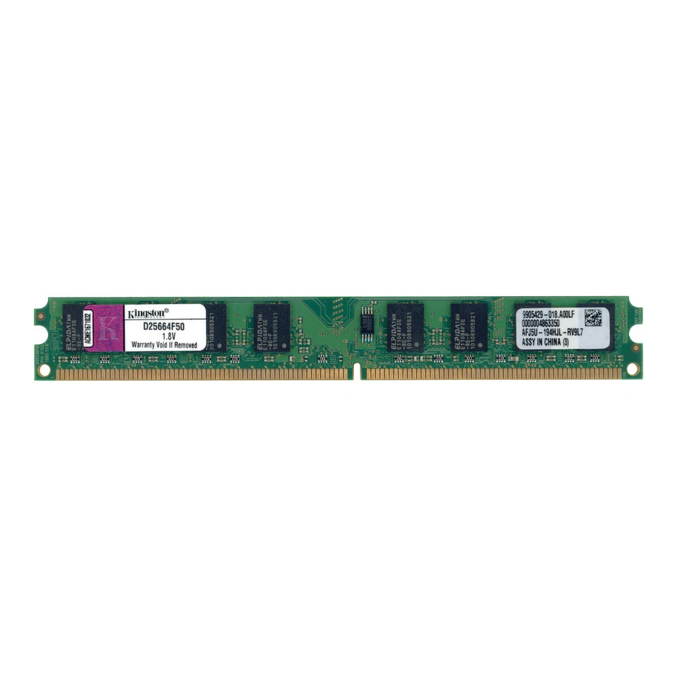RAM Module Kingston D25664F50 DDR2 2GB Non-Ecc 667MHz - Image 1 of 1