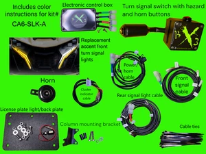Can Am Maverick R accent front turn signal street legal kit self cancelling - Picture 1 of 3