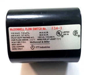 INTERRUPTOR DE FLUJO MCDONNELL FS4-3-RP - Imagen 1 de 7