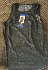 Spyder Ladies' Active Tank Moisture Wicking Tonal Mesh Panels Large NWT - Picture 1 of 4