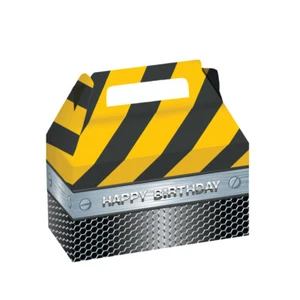 Caja de golosinas de construcción Caja de regalos de construcción Suministro de favores de cumpleaños - Imagen 1 de 2