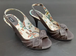 Xhilaration Ladies Heels Brown Size 7.5 NIB #1193 - Picture 1 of 9
