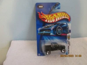 2004 HOT WHEELS FIRST EDITIONS HUMMER H3T BLACK 60/100 #060 (B22) - Picture 1 of 5