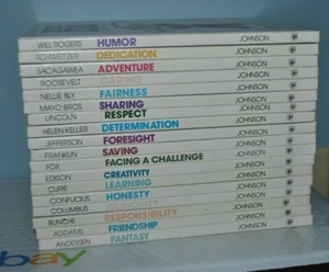 VTG A Value Tale by Spenser Johnson First Edition Set/18 HC - Imagen 1 de 4