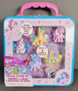 NEW 2022 My Little Pony Jewelry Activity Set in Tin Case SEALED - Picture 1 of 10