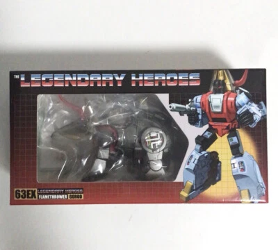 NewAge H63EX Gorgo Slag EX Version Action Figure Dinosaur Robot Toy In Stock New - Image 1 of 4