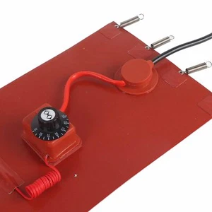 60L Oil Drum Silicone Heating Belt Metal Drum Electric Heater Pad W/ Thermostat - Picture 1 of 12