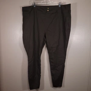 Terra & Sky 3XL 24W-26W Grün Kunstleder Stretch Hose - Bild 1 von 5