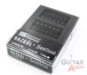 Juego de pastillas para guitarra Humbucker de 6 cuerdas Seymour Duncan Nazgûl & Sentient - negro - Imagen 1 de 1