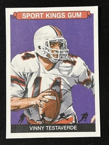 2023 Sport Kings Gum Volume 5 #169 Vinny Testaverde Miami Hurricanes - Picture 1 of 2