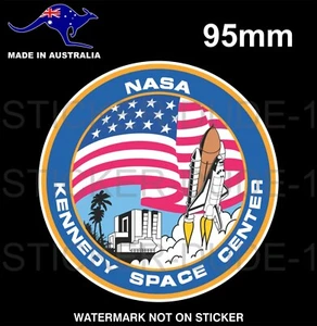 NASA KENNEDY SPACE CENTER STICKER FOR TOOLBOX BEER FRIDGE MANCAVE FORD HOLDEN - Picture 1 of 1