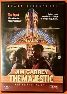 The Majestic 2001 DVD Region 2 Drama Jim Carrey Martin Landau Bob Balaban - Picture 1 of 3