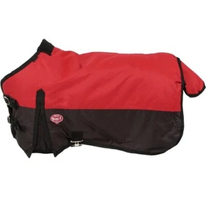 600D wasserdichte Poly Miniatur Weidedecke, rot, 42" -250 G - Bild 1 von 1