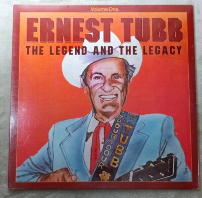 Ernest Tubb the Legend & Legacy Volume one SEALED LP record 1979 Cachet  - Image 1 of 4