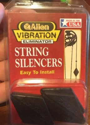 2 Packs Of NEW ALLEN VIBRATION ELIMINATOR STRING SILENCERS #462 - Image 1 of 2