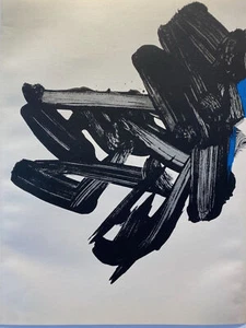 Pierre Soulages, lithographie originale, N° 17, 1964. - Picture 1 of 1