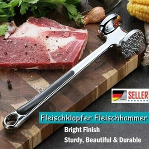 Fleisch Steak Hammer Doppelseitig Fleischklopfer Fleischhammer Schnitzelklopfer^ - Bild 1 von 9