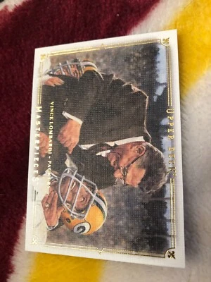 2008 Upper Deck Masterpieces Vince Lombardi Green Bay Packers #86 - Image 1 of 2