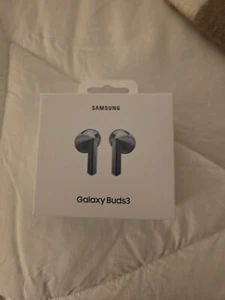 Samsung Galaxy Buds3 Wireless Earbud Headphones - Silver - Photo 1 sur 6