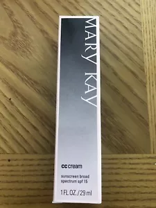 Mary Kay CC Cream Sunscreen Broad Spectrum SPF 15 VERY Deep 086620 - Picture 1 of 2