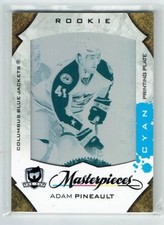 08-09 UD Upper Deck The Cup  Adam Pineault  1/1  Printing Plate  Rookie