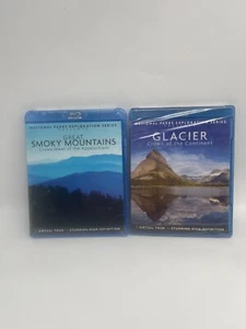 Nationalparks Exploration Series: Great Smoky Mountains & Glacier Blu Ray Lot - Bild 1 von 6
