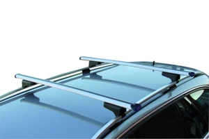 BARRE PORTATUTTO ALLUMINIO G3 CON CHIAVE SUZUKI GRAN VITARA 1998-2005 CON RAIL - Foto 1 di 3