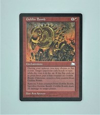 Magic, Weatherlight Expansion, Goblin Bomb Card