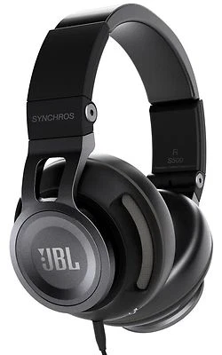 JBL Synchros Slate S500 Black Powered Over-the-Ear Stereo Headphones slate DJ -B - Image 1 of 2