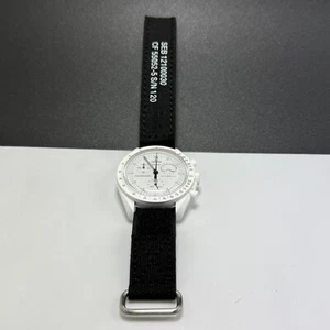 Cinturino orologio NASA per Omega Swatch Moonswatch missione alle fasi lunari Snoopy - Foto 1 di 17
