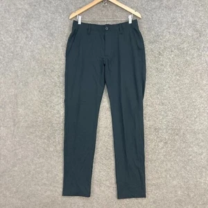 Under Armour Golf Pants Mens 32 Black Straight Stretch 32x32 Pockets 9910 - Picture 1 of 10