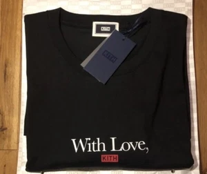 KITH With Love Valentines Tee |SS24|Schwarz|BESTÄTIGT ❤️❤️Größe M - Bild 1 von 4