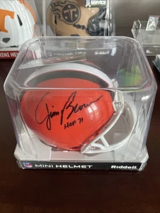 Jim Brown Autographed Mini Helmet Cleveland Browns - Picture 1 of 5
