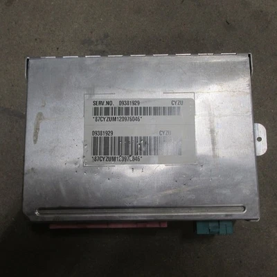 98 1998 MÓDULO DE CONTROLE DE CARROCERIA CHEVROLET CORVETTE BCM **VENDIDO PARA PEÇAS OU RECONSTRUÇÃO** - Imagem 1 de 3