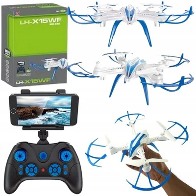Rc Drohne Lh-x15wf mit Kamera, 2.4ghz, 40m Reichweite, 14+, Spielzeug - Bild 1 von 4