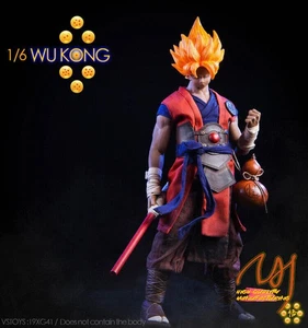 IN STOCK VSTOYS Costume Dragon Ball Saiyan Son Goku Fit For 1/6 Figure M30 - Picture 1 of 4