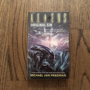 Aliens: Original Sin Paperback Michael Friedman PB Scifi Horror Laminated Cover - Foto 1 di 8