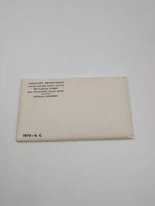 1970 U.S Mint Set Confezione Originale Governo OGP - Foto 1 di 5