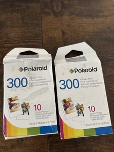 Menge 2 Polaroid 300 Sofortbildfilm 10 Farben 1,8” x 2,4” Fotos je - Bild 1 von 3