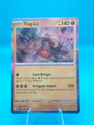 Ting-Lu 109/182 Sv04: Paradox Rift Pokémon TCG Holo Near Mint/Mint - Image 1 of 2