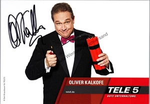 Original Autogramm Oliver Kalkofe /// Autogramm Autograph signiert signed 345221 - Bild 1 von 2