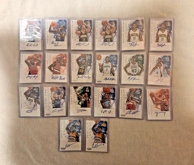 2012-13 Panini Contenders - Rookie (AU, RC) 20 Card Lot (17 diff. players) - Image 1 of 4