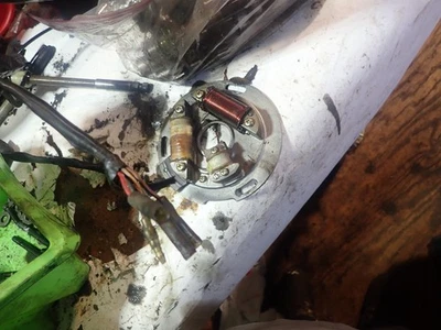 Yamaha IT 400 1978 estator/generador/alternador Foto 1 de 4