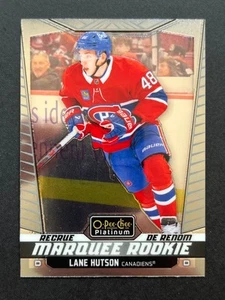 2024-25 OPC Platinum - Lane Hutson - Marquee Rookie Base #234 - Picture 1 of 2