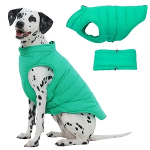 Dog Puffer Vest for Large Dogs, Dog Winter Coats with Back Zipper, Outdoor Wa... - Picture 1 of 7
