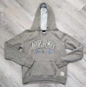 Vintage Y2k Abercrombie Sweatshirt X Large Hoodie bestickt XL - Bild 1 von 7
