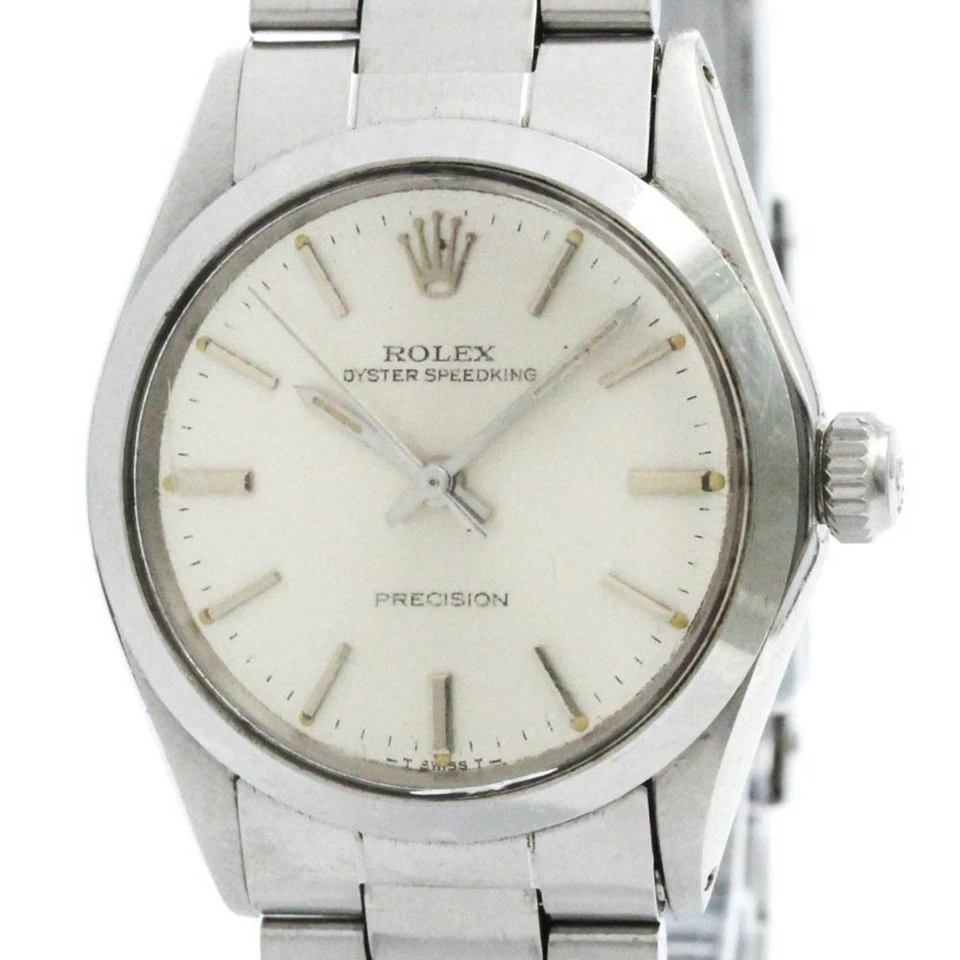 Vintage ROLEX Oyster Speed King 6430 Steel Hand-winding Unisex Watch BF577084 - Image 1 of 1
