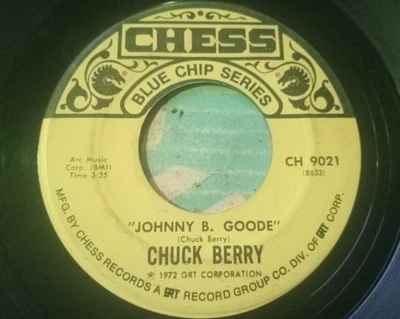 Chuck Berry - Johnny B. Goode / Sweet Little Sixteen - Chess 9021 - RE 🎸Cool 🎸 Foto 1 de 2
